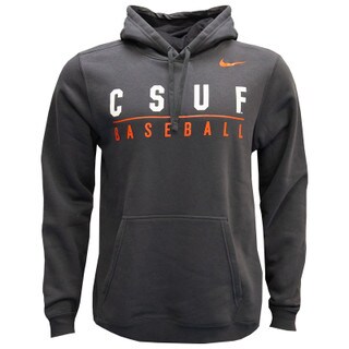 Nike CSUF Baseball Hoodie - Charcoal